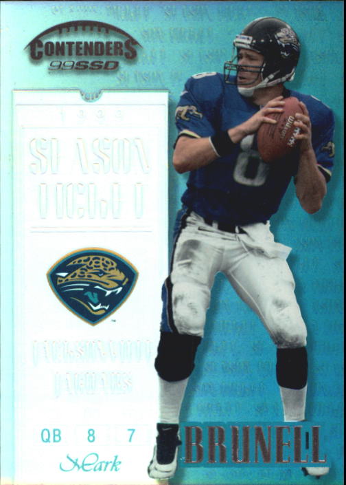 1999 Playoff Contenders SSD #78 Mark Brunell