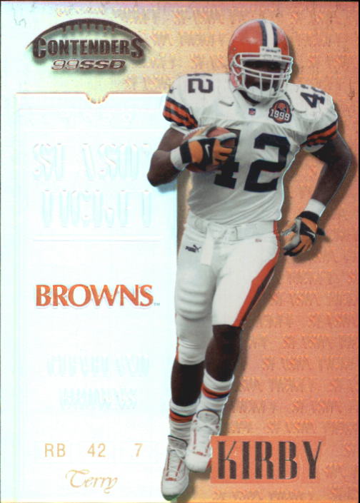 1999 Playoff Contenders SSD #87 Terry Kirby