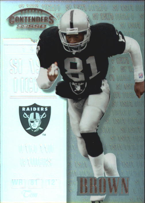 1999 Playoff Contenders SSD #141 Tim Brown