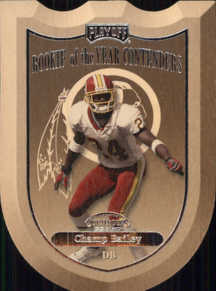 1999 Playoff Contenders SSD ROY Contenders #12 Champ Bailey