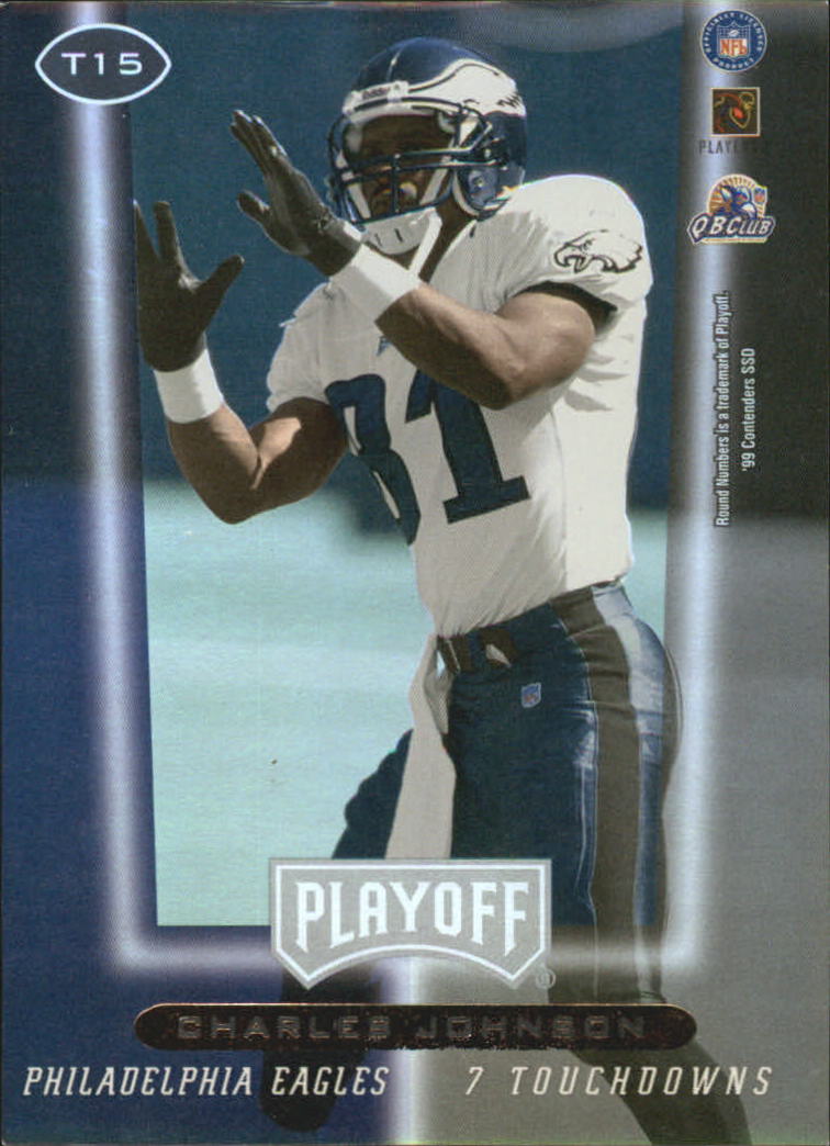 1999 Playoff Contenders SSD Touchdown Tandems #T15 D.McNabb/C.Johnson back image