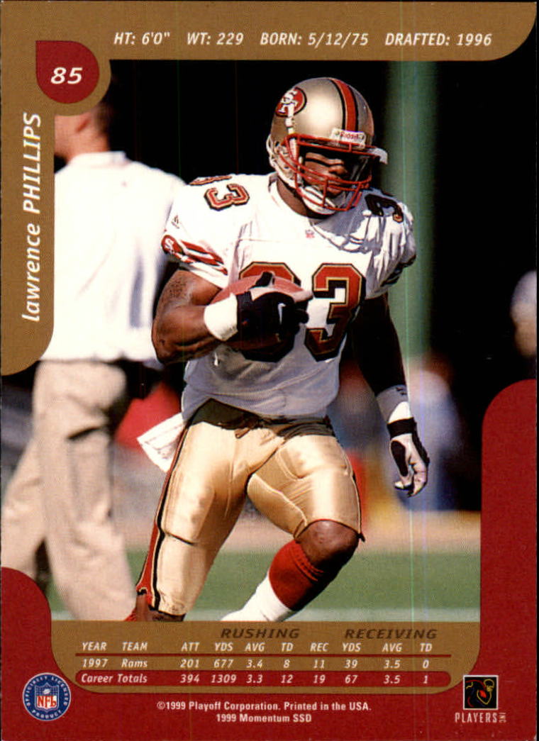 A4806- 1999 Playoff Momentum SSD Fb 1-200 + Einsätze -du Pick- 15 + Gratis US - Bild 161 von 342