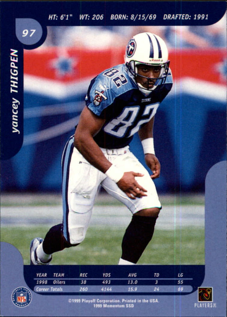 A4806- 1999 Playoff Momentum SSD Fb 1-200 + Einsätze -du Pick- 15 + Gratis US - Bild 185 von 342