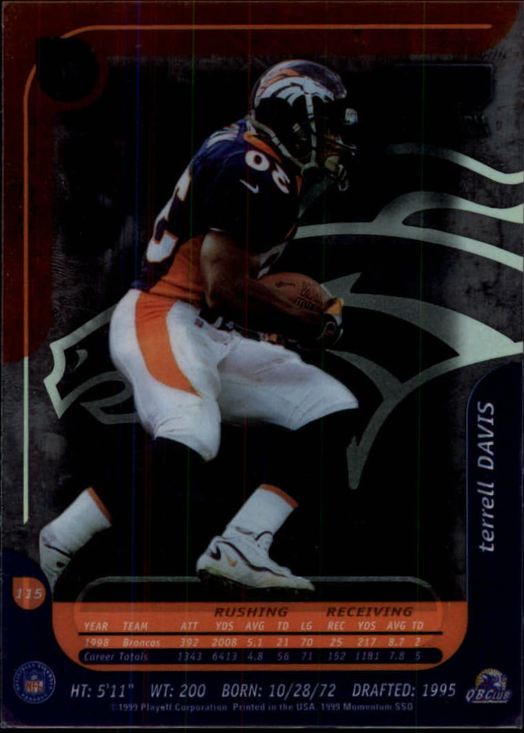 A4806- 1999 Playoff Momentum SSD Fb 1-200 + Einsätze -du Pick- 15 + Gratis US - Bild 205 von 342