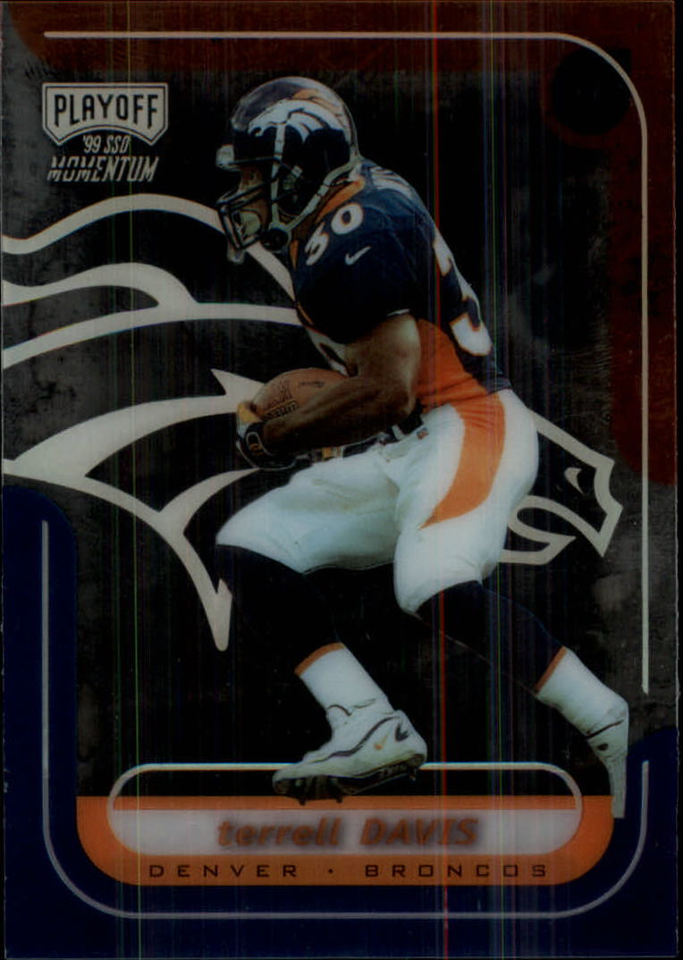 Terrell Davis 1998 Playoff Playoff Die Cut #1