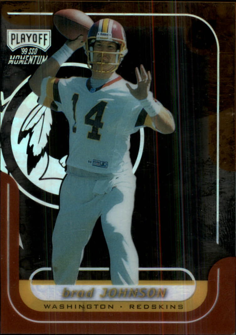 1999 Playoff Momentum SSD #149 Brad Johnson