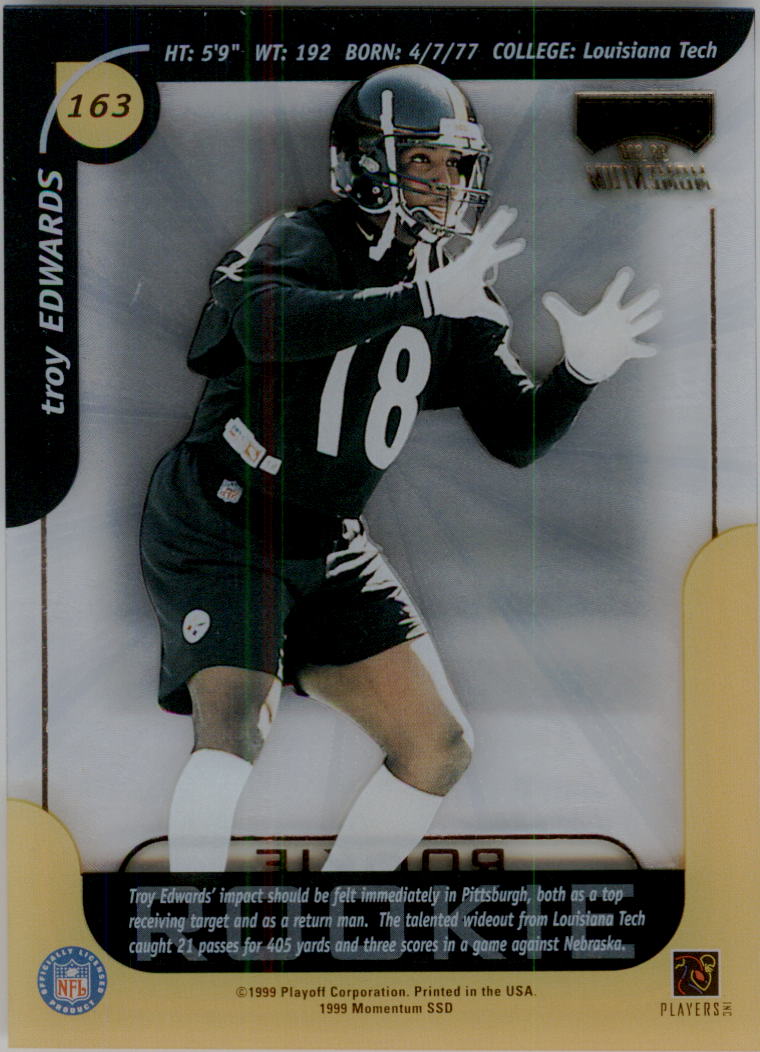 A4806- 1999 Playoff Momentum SSD Fb 1-200 + Einsätze -du Pick- 15 + Gratis US - Bild 275 von 342