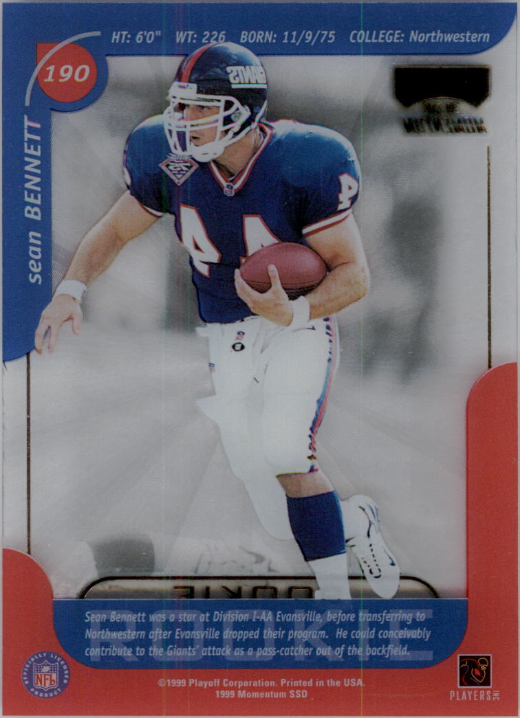 A4806- 1999 Playoff Momentum SSD Fb 1-200 + Einsätze -du Pick- 15 + Gratis US - Bild 321 von 342