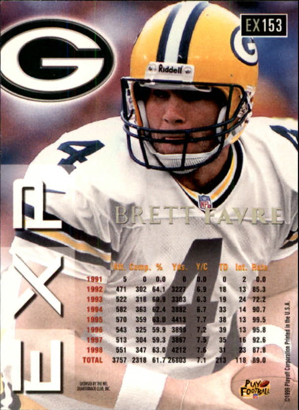 Brett Favre cards (1991-2001) Packers - You Choose - Picture 246 of 372