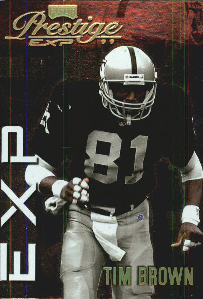 1999 Playoff Prestige EXP Reflections Gold #106 Tim Brown