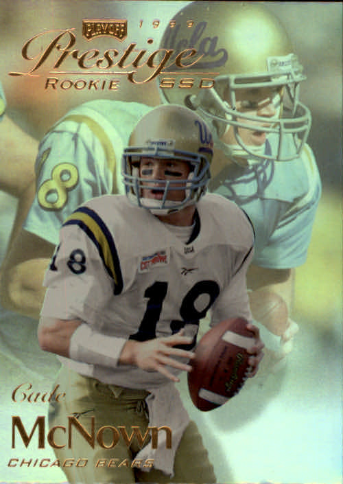 1999 Topps Season Opener Cade McNown #162 Rookie RC Chicago Bears