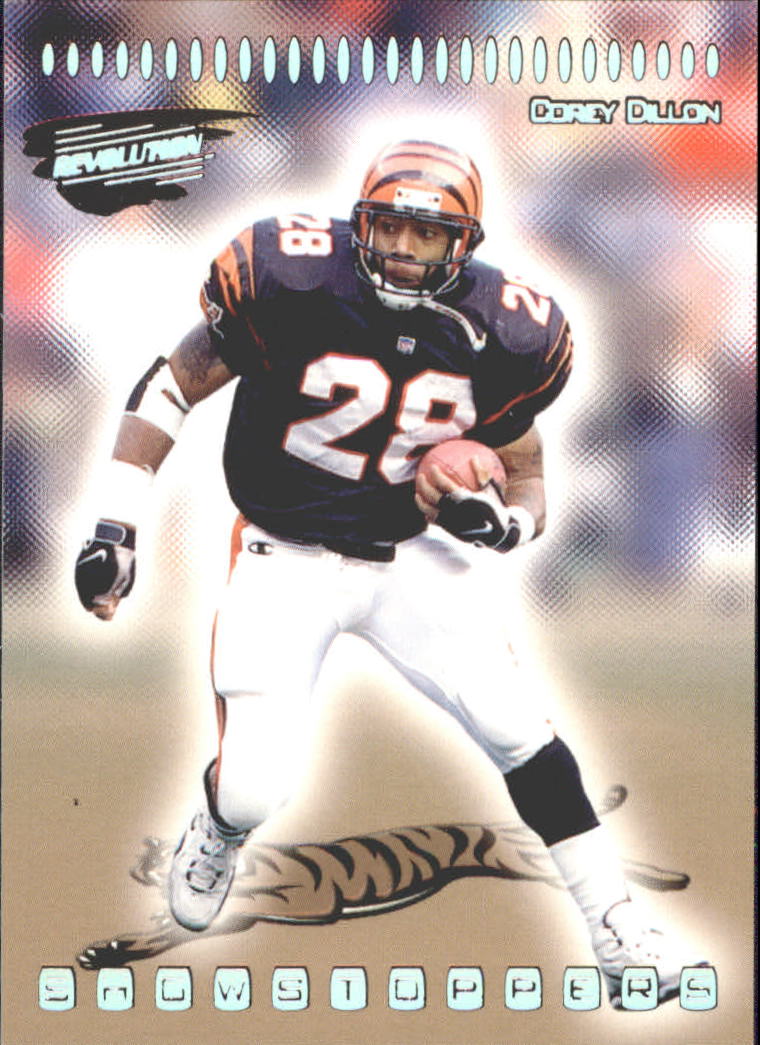 1999 Revolution Showstoppers #8 Corey Dillon