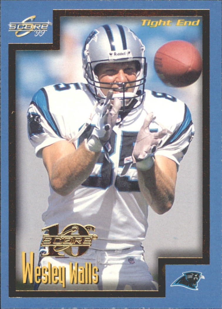 1999 Score Showcase #96 Wesley Walls - NM-MT