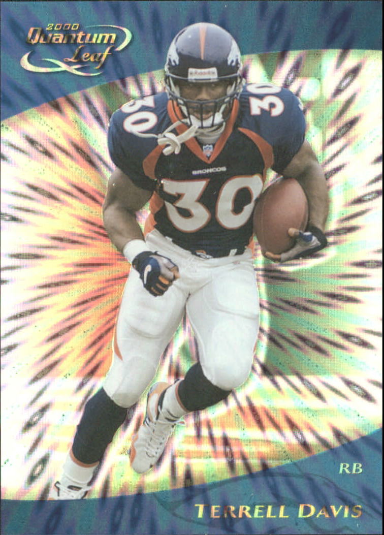2000 Quantum Leaf Previews #QLP3 Terrell Davis