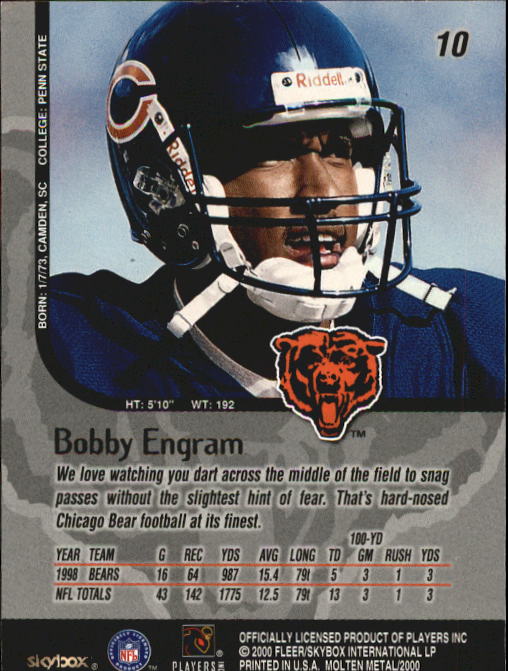 1999 Molten Metal (Skybox) Football "Main Set" Base Cards - Picture 13 of 203