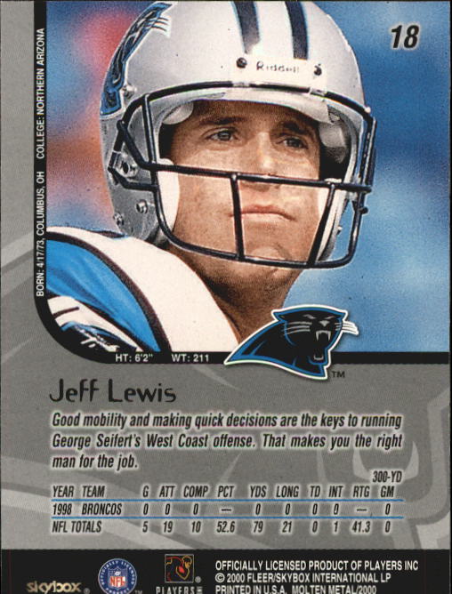 1999 Molten Metal (Skybox) Football "Main Set" Base Cards - Picture 23 of 203