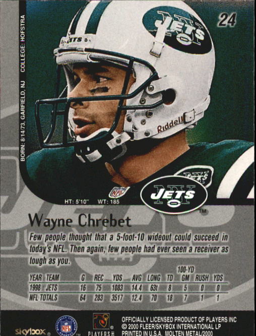 1999 Molten Metal (Skybox) Football "Main Set" Base Cards - Picture 29 of 203
