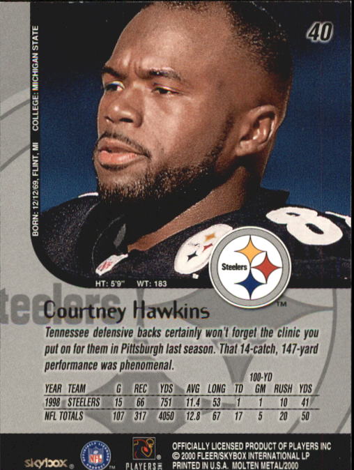 1999 Molten Metal (Skybox) Football "Main Set" Base Cards - Picture 55 of 203