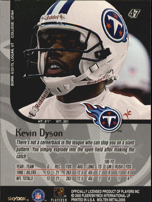 1999 Molten Metal (Skybox) Football "Main Set" Base Cards - Picture 69 of 203