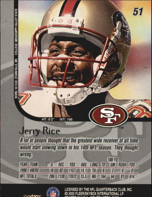1999 Molten Metal (Skybox) Football "Main Set" Base Cards - Picture 77 of 203