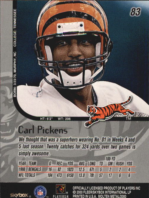 1999 Molten Metal (Skybox) Football "Main Set" Base Cards - Picture 129 of 203