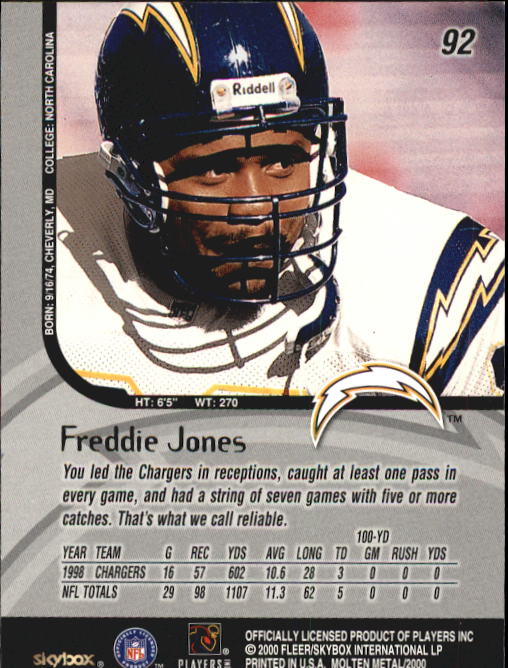 1999 Molten Metal (Skybox) Football "Main Set" Base Cards - Picture 141 of 203