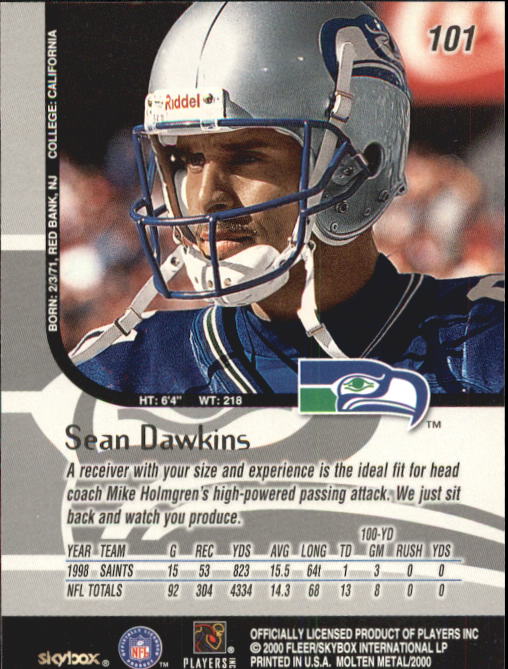 1999 Molten Metal (Skybox) Football "Main Set" Base Cards - Picture 155 of 203