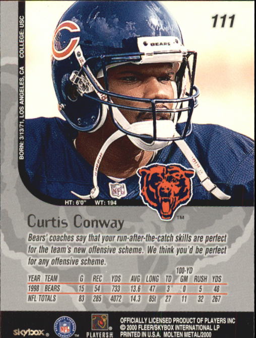 1999 Molten Metal (Skybox) Football "Main Set" Base Cards - Picture 173 of 203