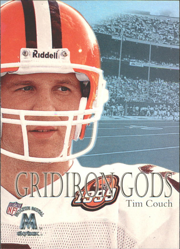 1999 SkyBox Molten Metal Gridiron Gods #GG5 Tim Couch
