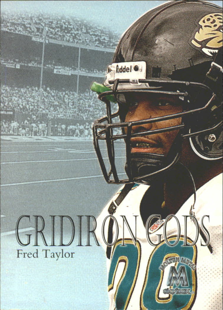 1999 SkyBox Molten Metal Gridiron Gods #GG11 Fred Taylor