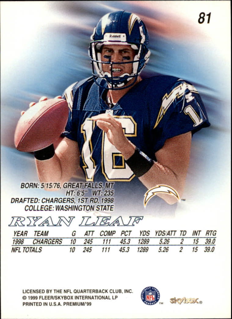 B0897- 1999 Skybox Premium Fußball Karte #S 1-200 -du Pick- 15 + Gratis US - Bild 141 von 349