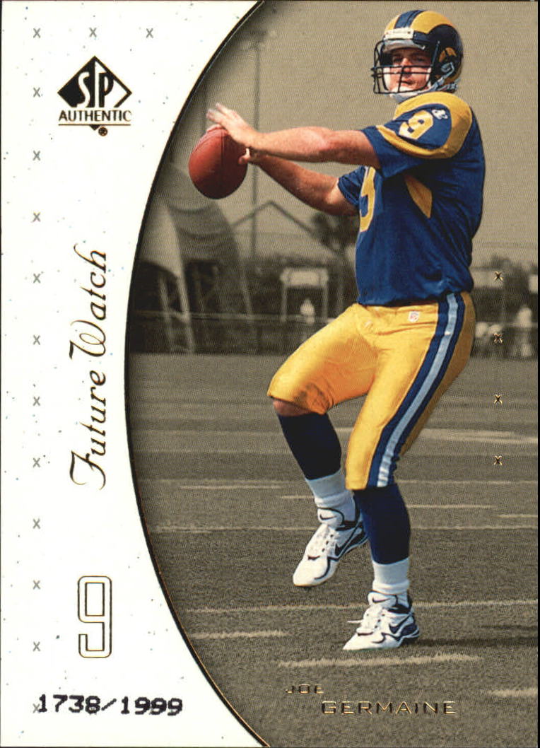 A7693- 1999 Sp Authentisch Fb Karten 1-145 + Rookies -du Pick- 15 + Gratis US - Bild 201 von 256