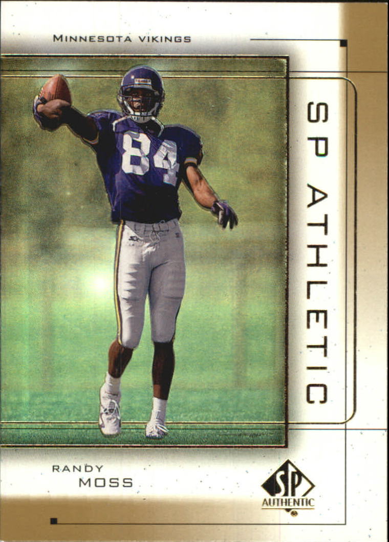1999 SP Authentic Athletic #A1 Randy Moss