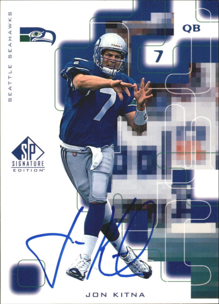 1999 SP Signature Autographs #KI Jon Kitna
