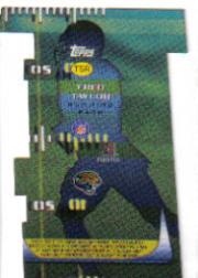 1999 Stadium Club 3X3 Luminous #T5A Fred Taylor back image