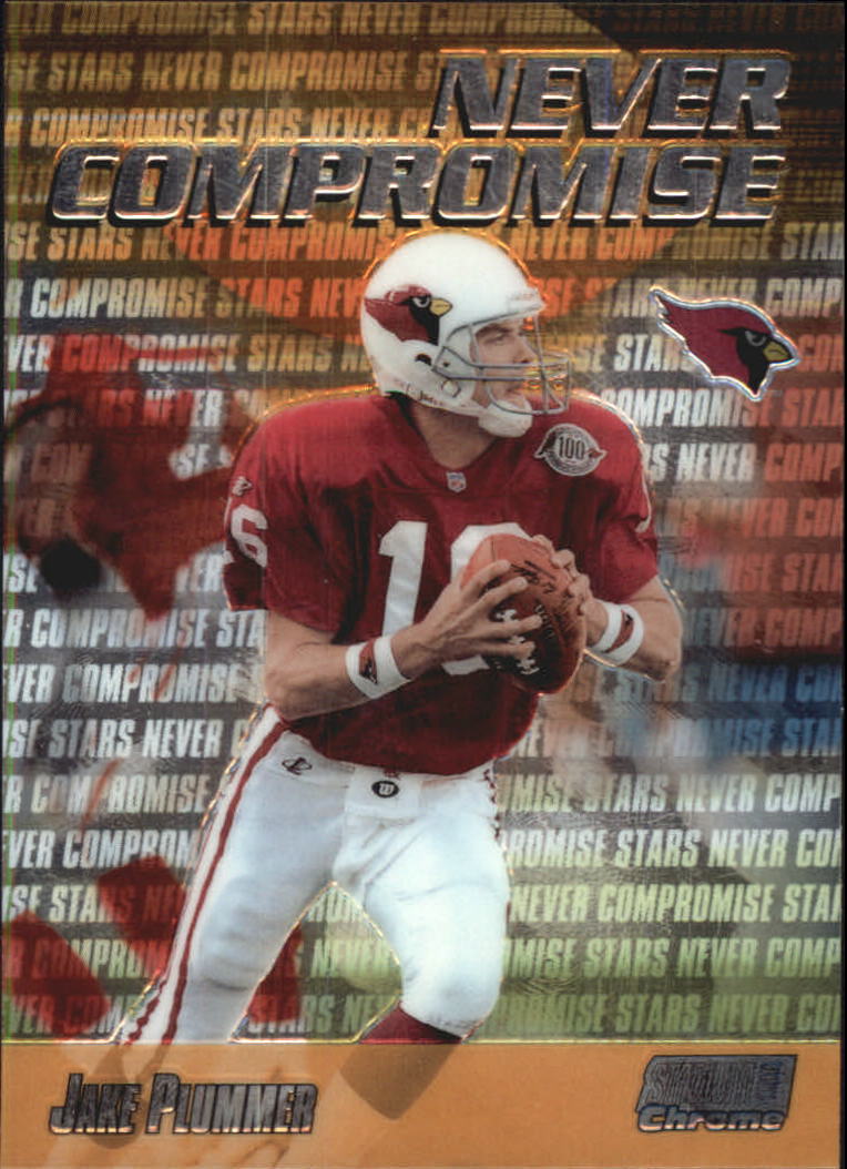 1999 Stadium Club Chrome Never Compromise #NC30 Jake Plummer