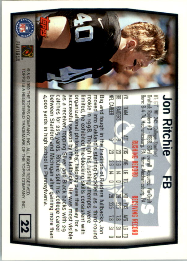 A0819- 1999 Topps Football Card #s 1-250 +Rookies -You Pick- 15+ FREE US SHIP - Picture 12 of 44