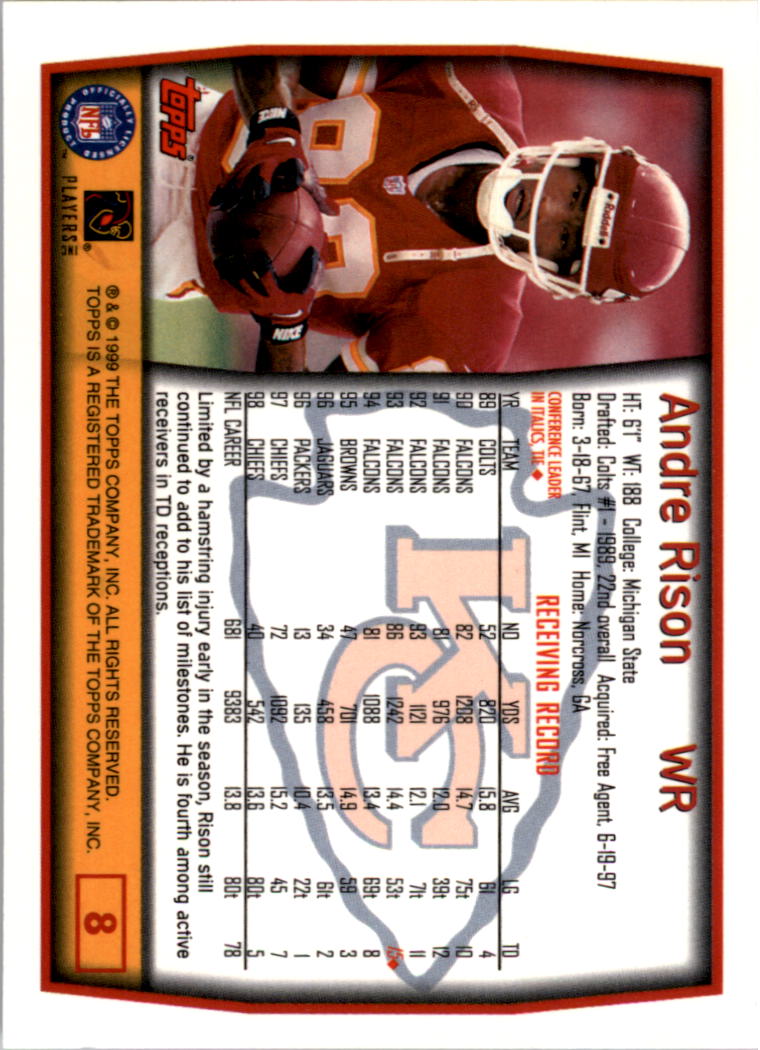A8422- 1999 Topps Collection Football Cards 1-200 -You Pick- 15+ FREE US SHIP - Picture 17 of 387