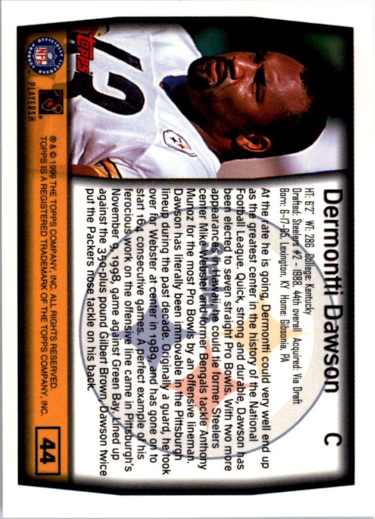 A8422- 1999 Topps Collection Football Cards 1-200 -You Pick- 15+ FREE US SHIP - Picture 85 of 387