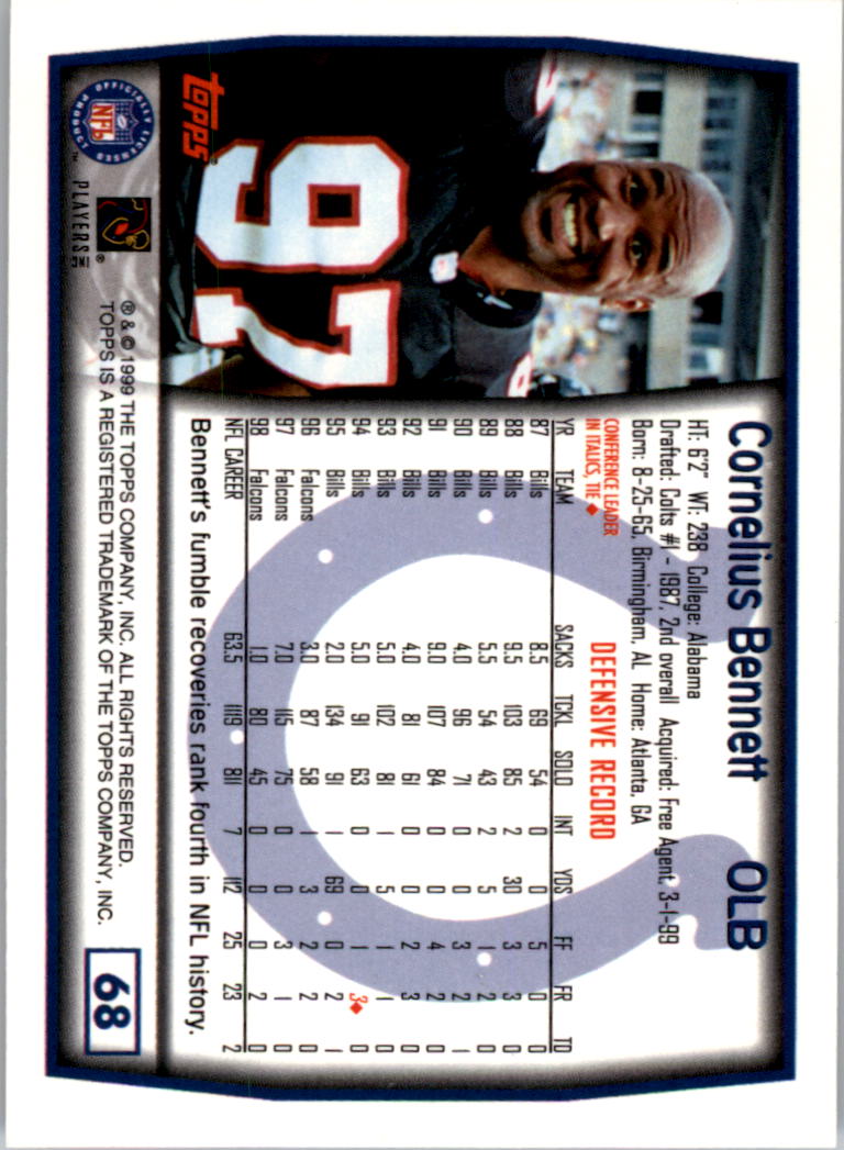 A8422- 1999 Topps Collection Football Cards 1-200 -You Pick- 15+ FREE US SHIP - Picture 131 of 387