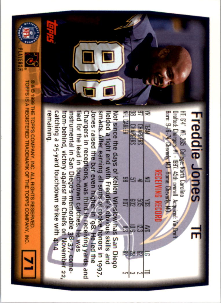 A8422- 1999 Topps Collection Football Cards 1-200 -You Pick- 15+ FREE US SHIP - Picture 137 of 387