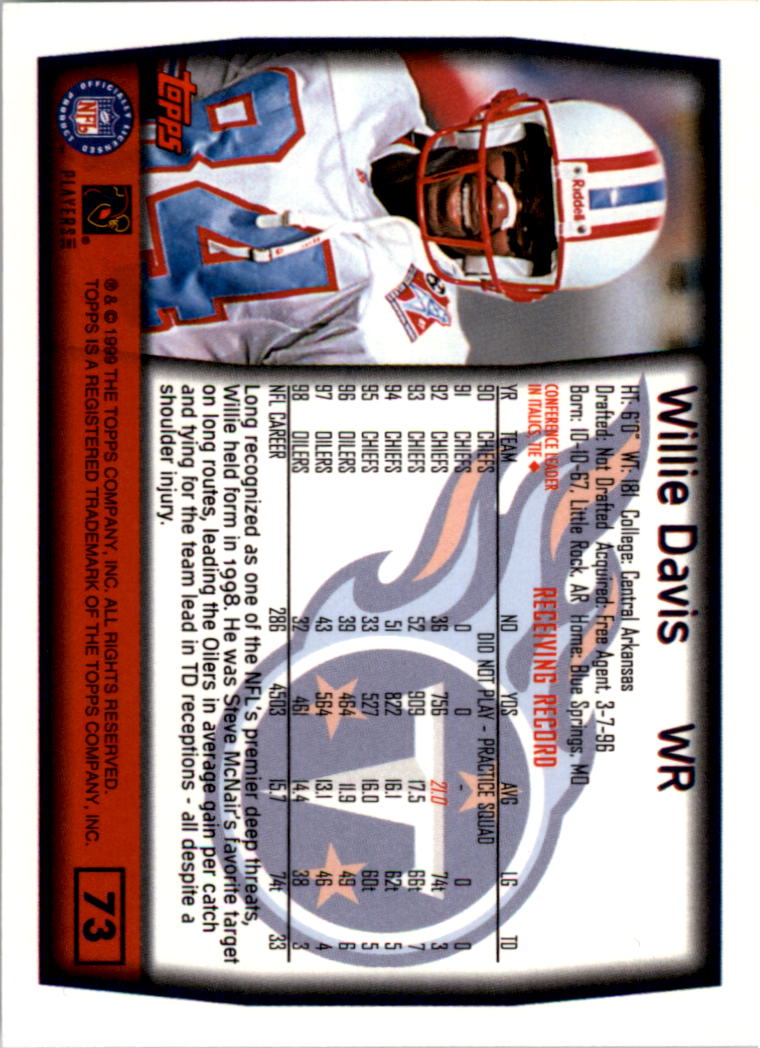 A8422- 1999 Topps Collection Football Cards 1-200 -You Pick- 15+ FREE US SHIP - Picture 141 of 387