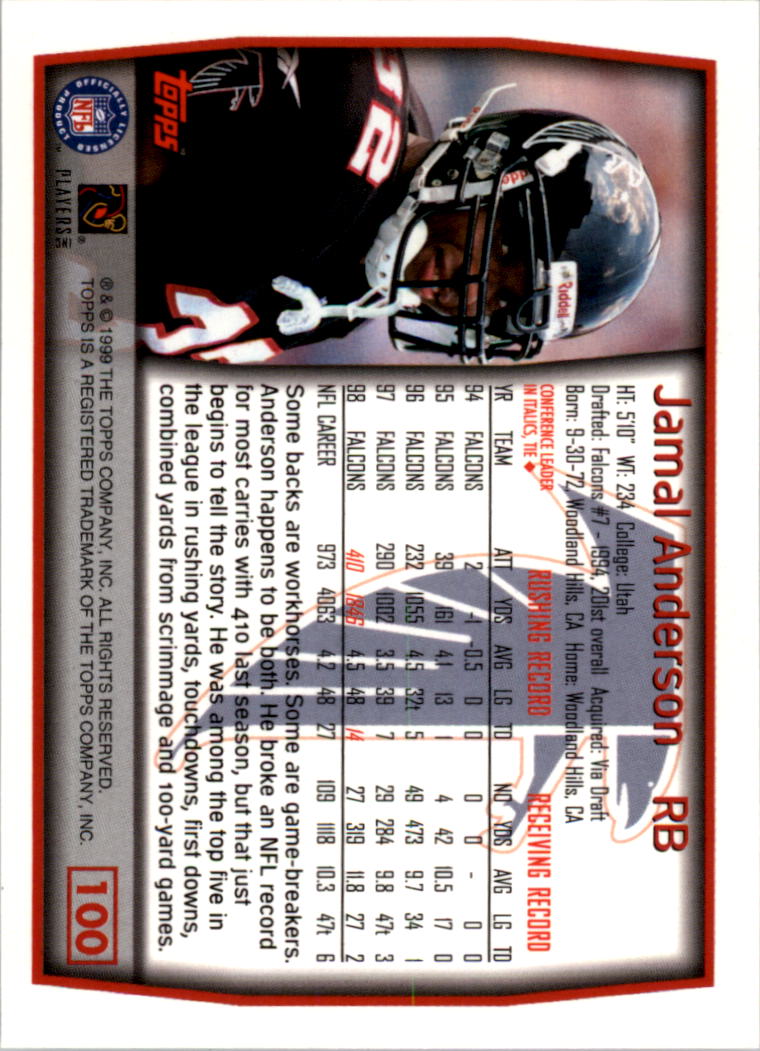 A8422- 1999 Topps Collection Football Cards 1-200 -You Pick- 15+ FREE US SHIP - Picture 193 of 387