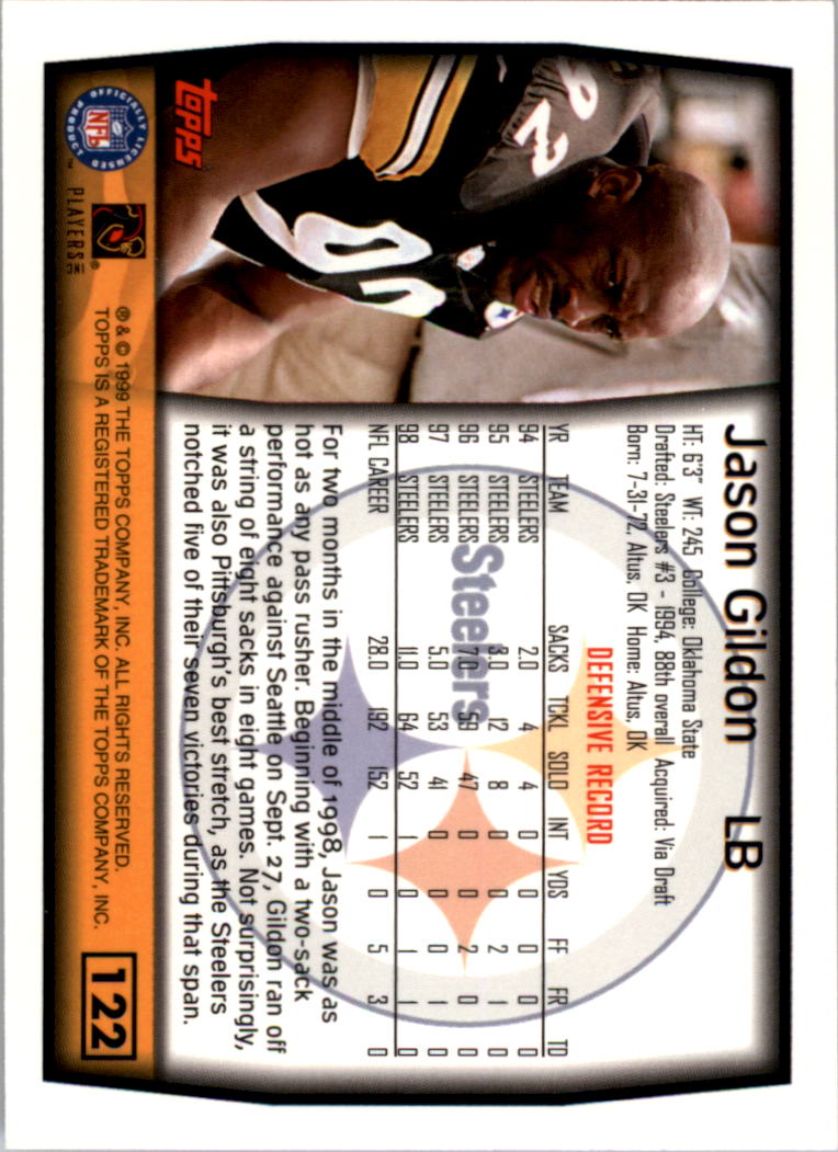 A8422- 1999 Topps Collection Football Cards 1-200 -You Pick- 15+ FREE US SHIP - Picture 235 of 387