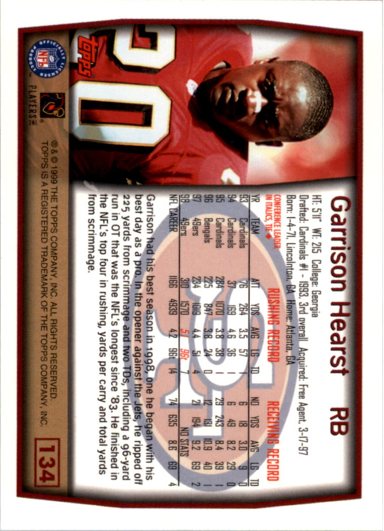 A8422- 1999 Topps Collection Football Cards 1-200 -You Pick- 15+ FREE US SHIP - Picture 257 of 387