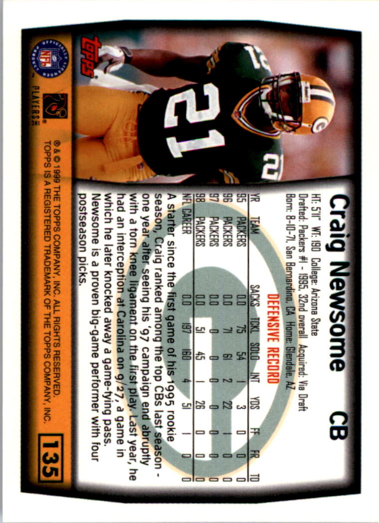 A8422- 1999 Topps Collection Football Cards 1-200 -You Pick- 15+ FREE US SHIP - Picture 259 of 387