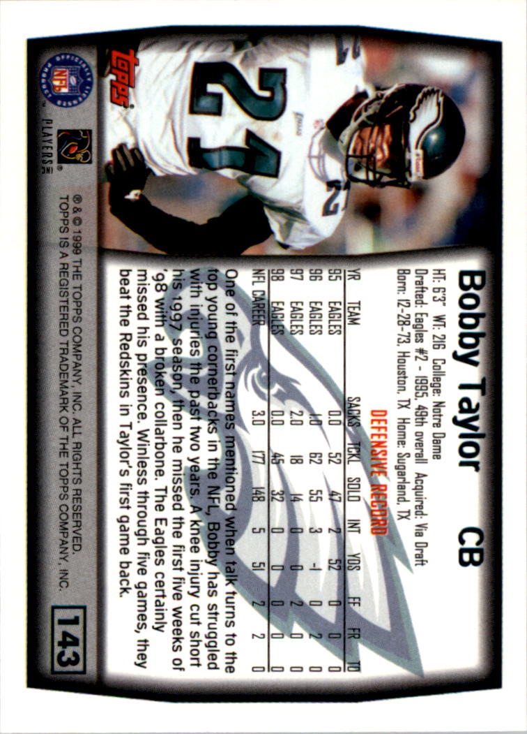 A8422- 1999 Topps Collection Football Cards 1-200 -You Pick- 15+ FREE US SHIP - Picture 275 of 387