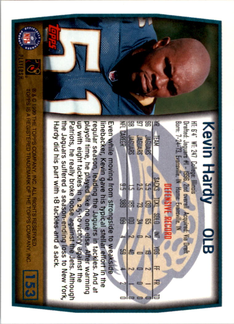 A8422- 1999 Topps Collection Football Cards 1-200 -You Pick- 15+ FREE US SHIP - Picture 295 of 387