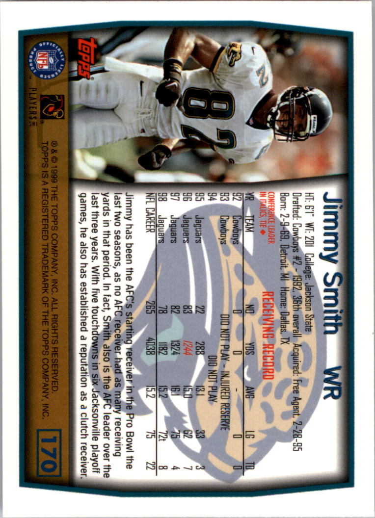 A8422- 1999 Topps Collection Football Cards 1-200 -You Pick- 15+ FREE US SHIP - Picture 329 of 387