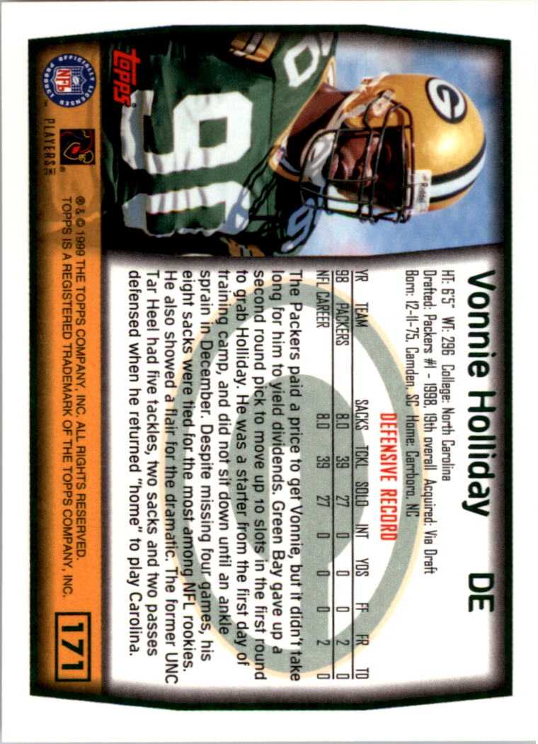 A8422- 1999 Topps Collection Football Cards 1-200 -You Pick- 15+ FREE US SHIP - Picture 331 of 387